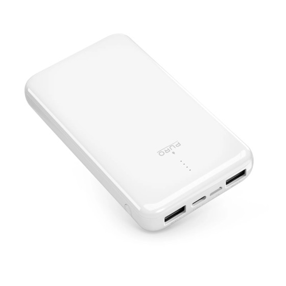 Power Bank 10000mAh USB-C + 2 USB-A Fast Charge – cavo incluso